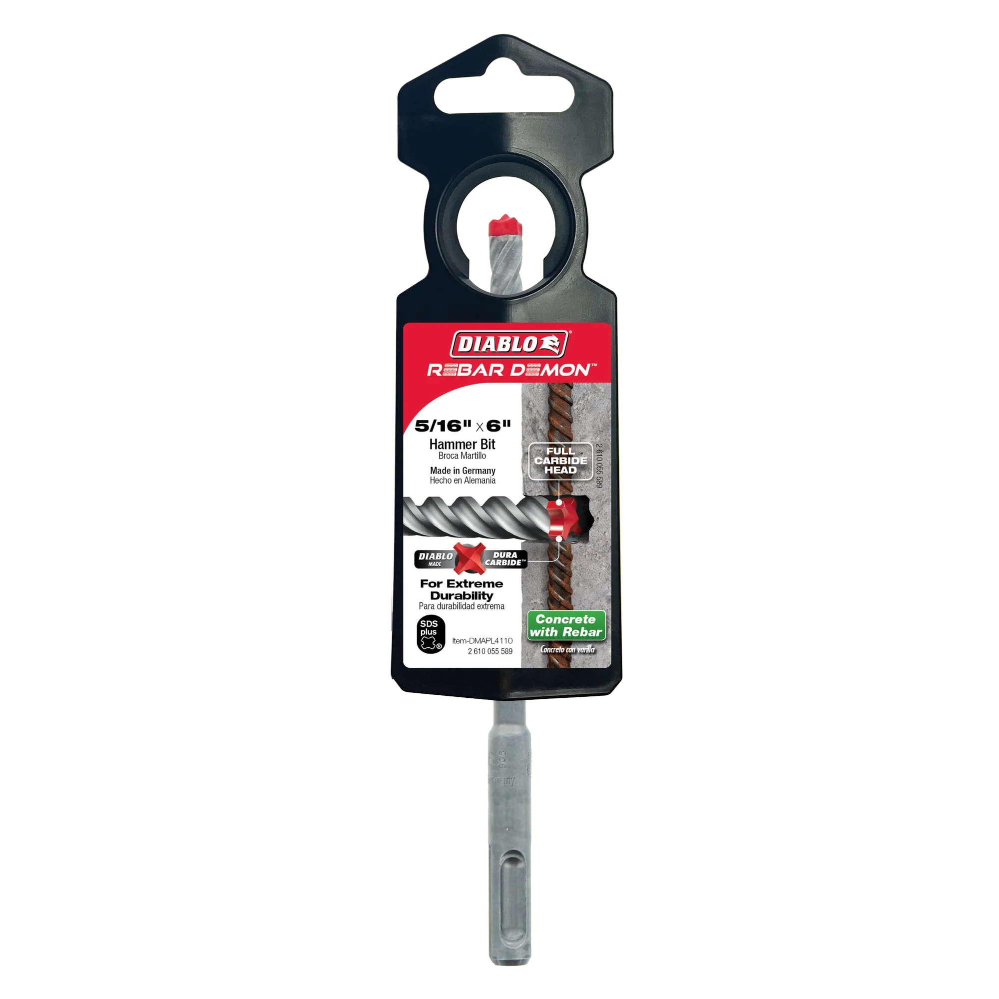 DIABLO DMAPL4110 5/16"X4"X6" SDS PLUS